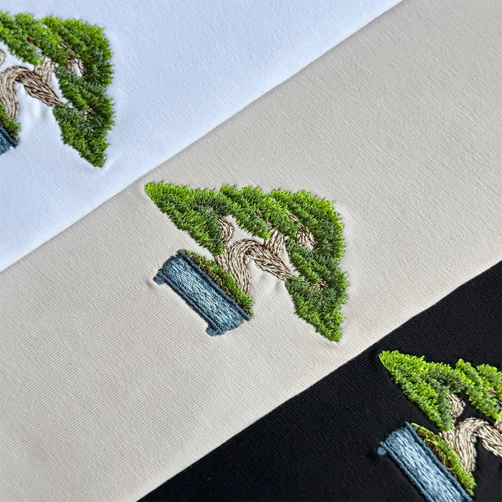 Deluxe Potted Plant Stitch Sweatshirt
