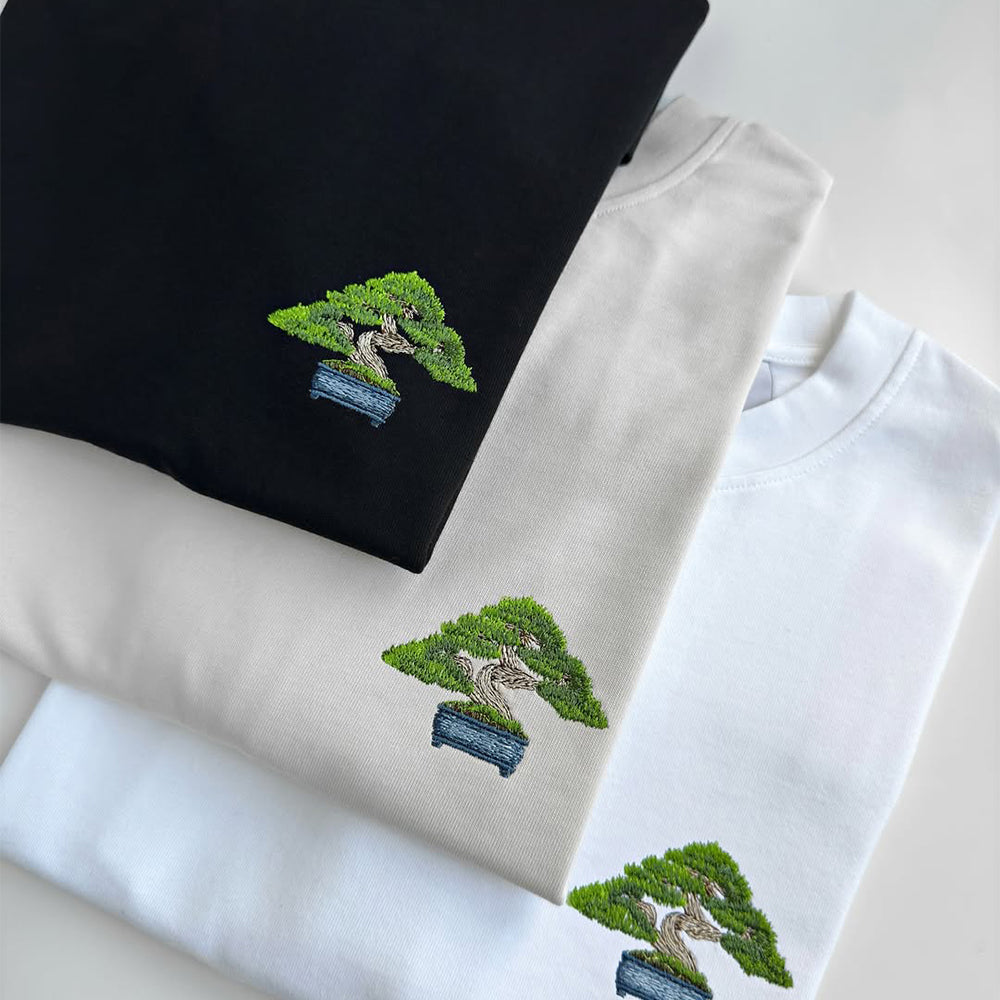 Deluxe Potted Plant Stitch Sweatshirt