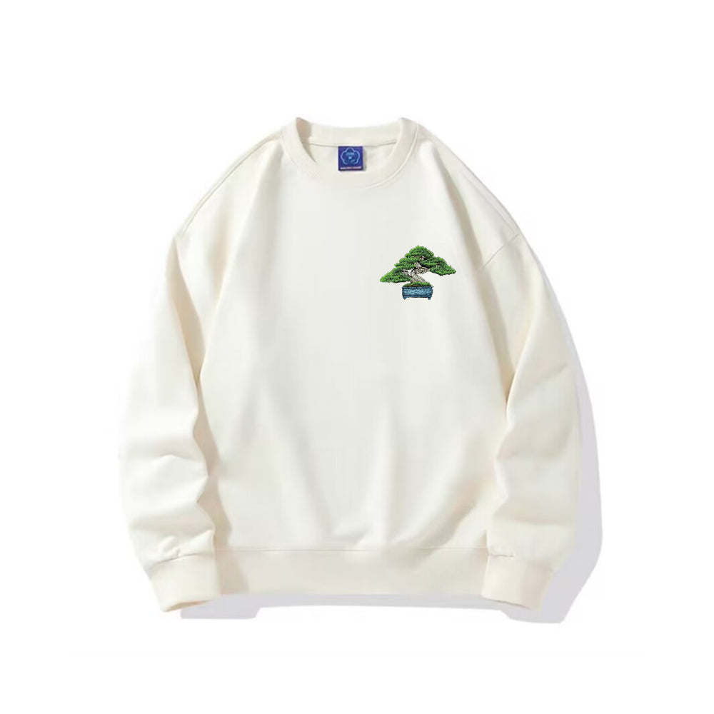 Deluxe Potted Plant Stitch Sweatshirt