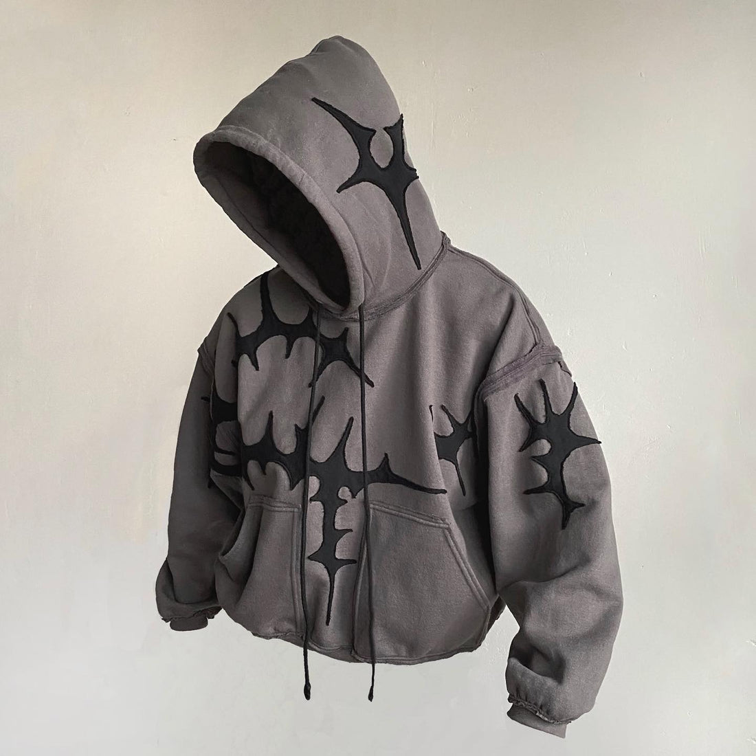 Stylish Patchwork Hoodie