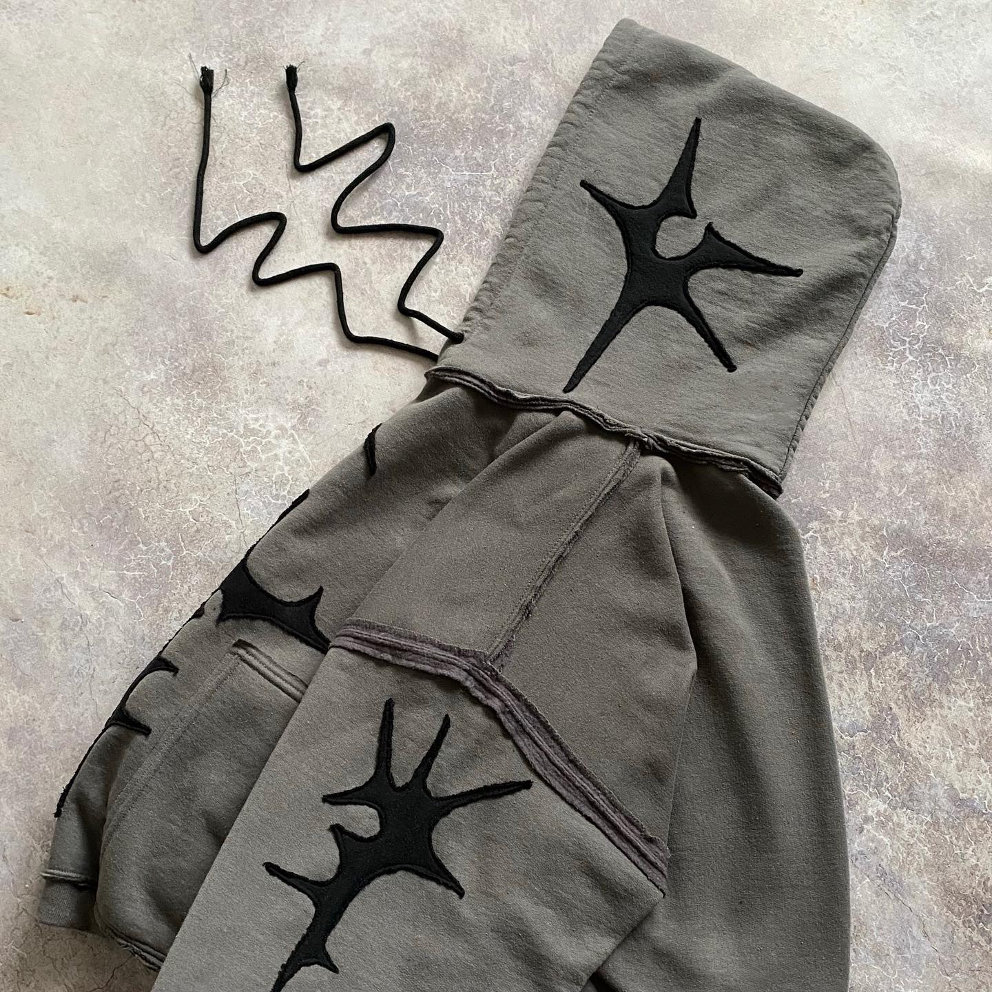 Stylish Patchwork Hoodie