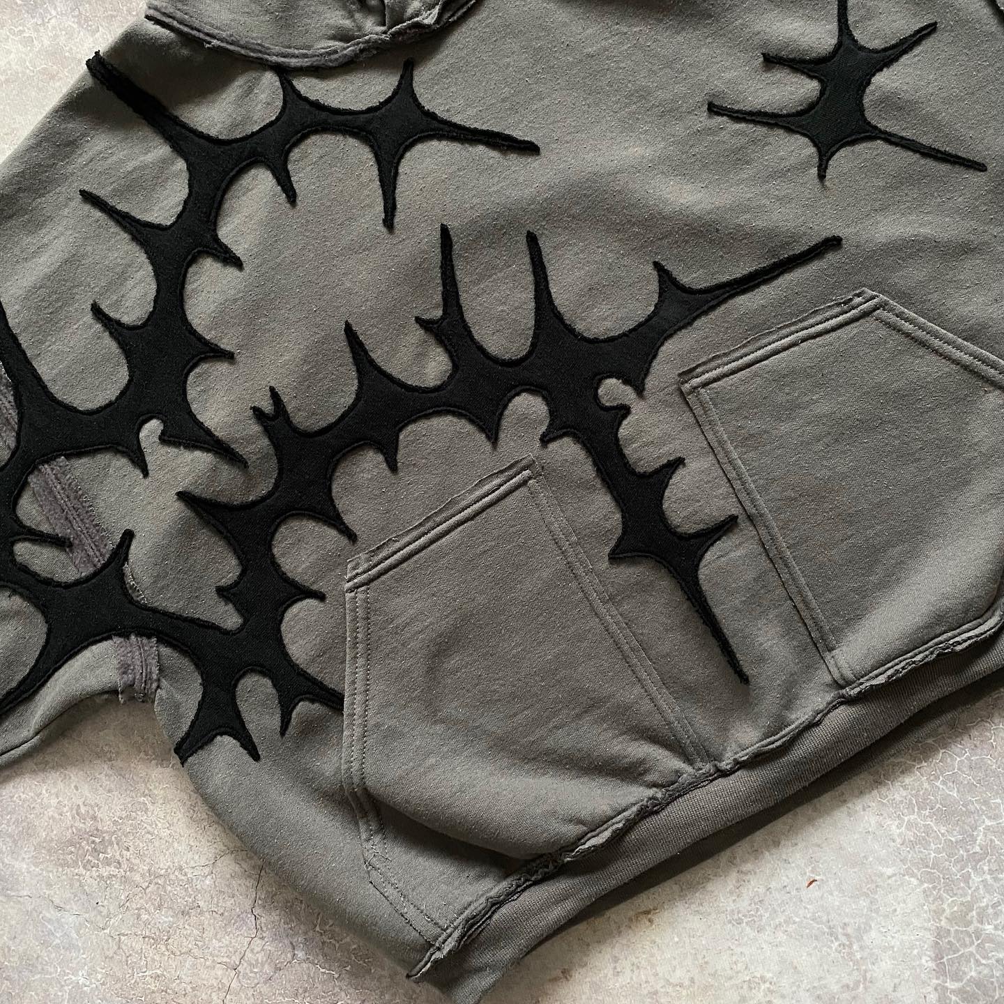 Stylish Patchwork Hoodie