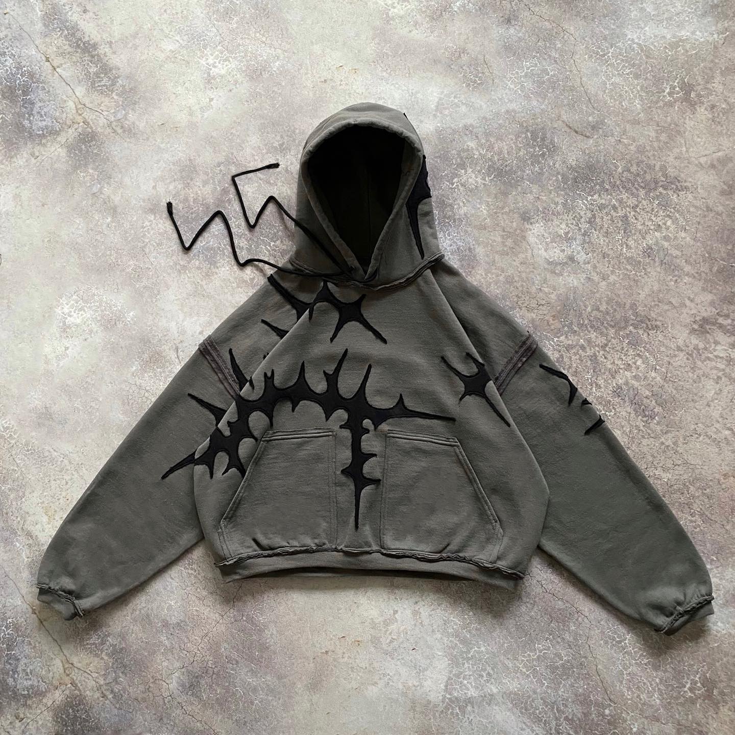 Stylish Patchwork Hoodie