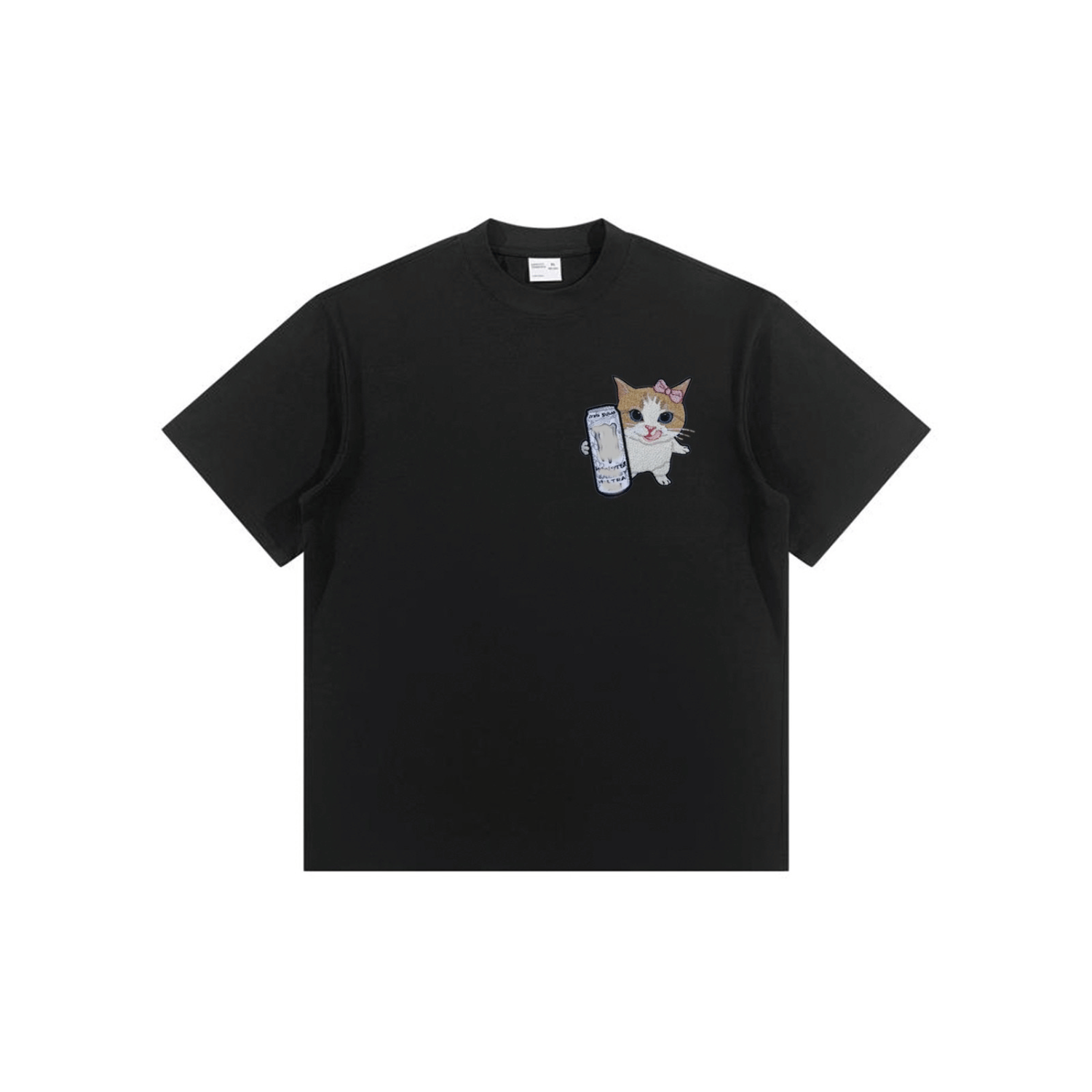 Meowster Energy T-shirt Sweatshirt Hoodie（Black）