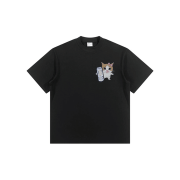 Meowster Energy T-shirt Sweatshirt Hoodie（Black）