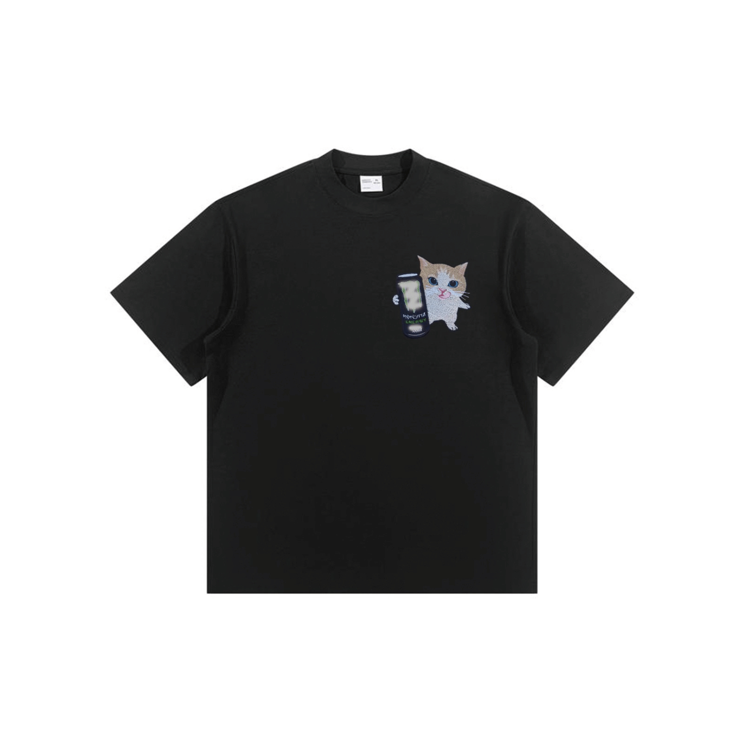 Meowster Energy T-shirt Sweatshirt Hoodie（Black）