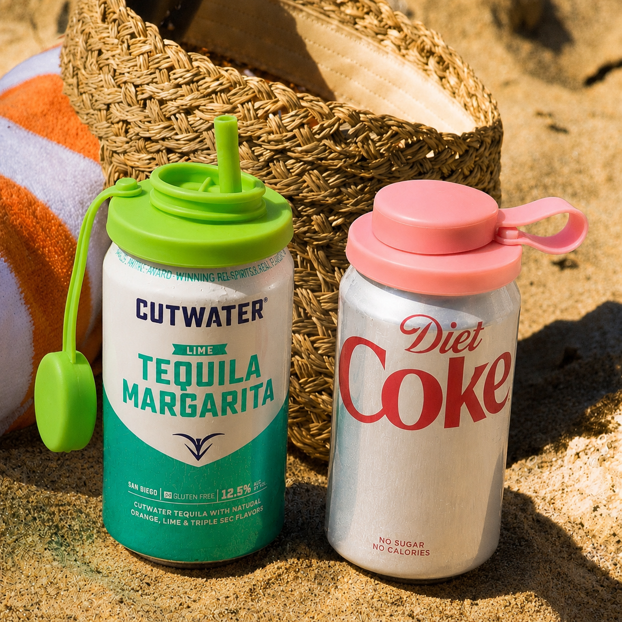 DualFlow Spill-Proof Can Lid & Straw product image 2