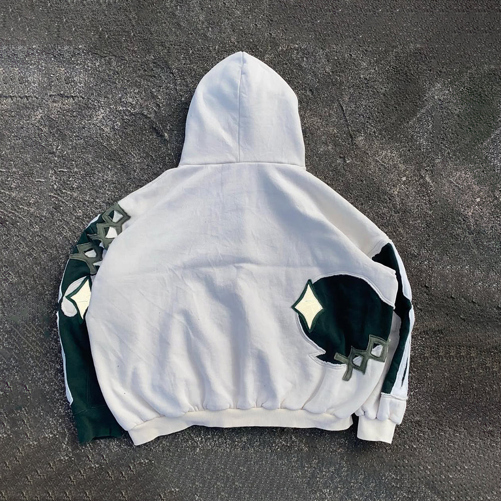 Cut-and-Sewn Hoodie