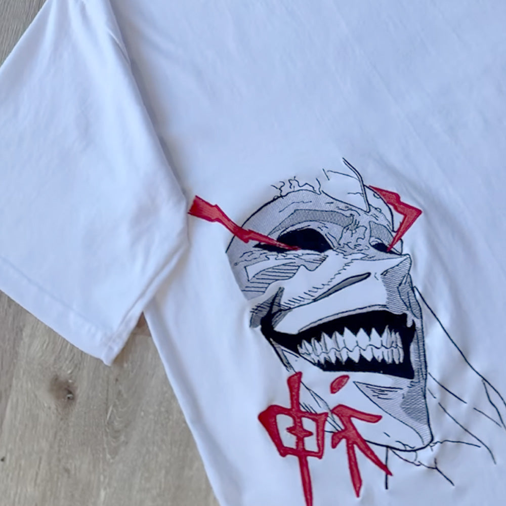 Solo Leveling Arise Embroidered Streetwear T-Shirt