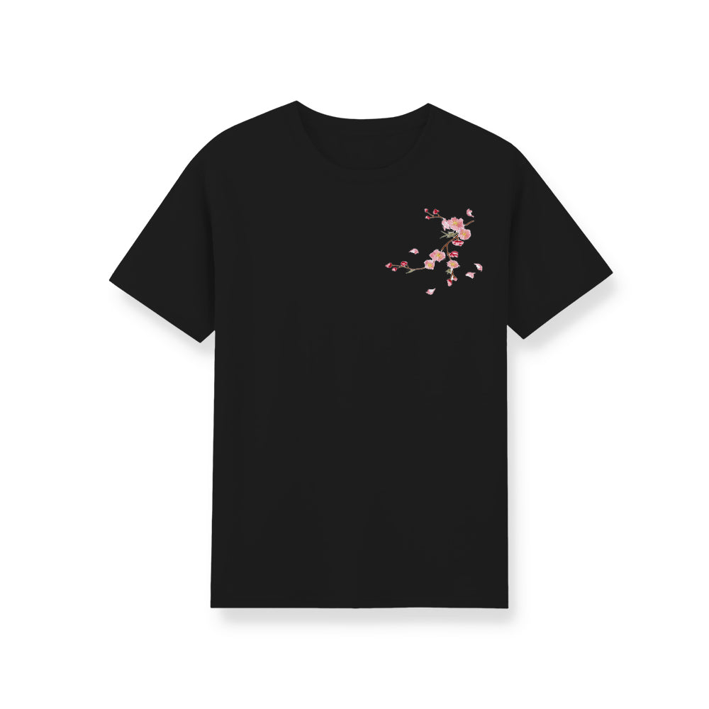 Plum Blossom  Embroidered T-shirt