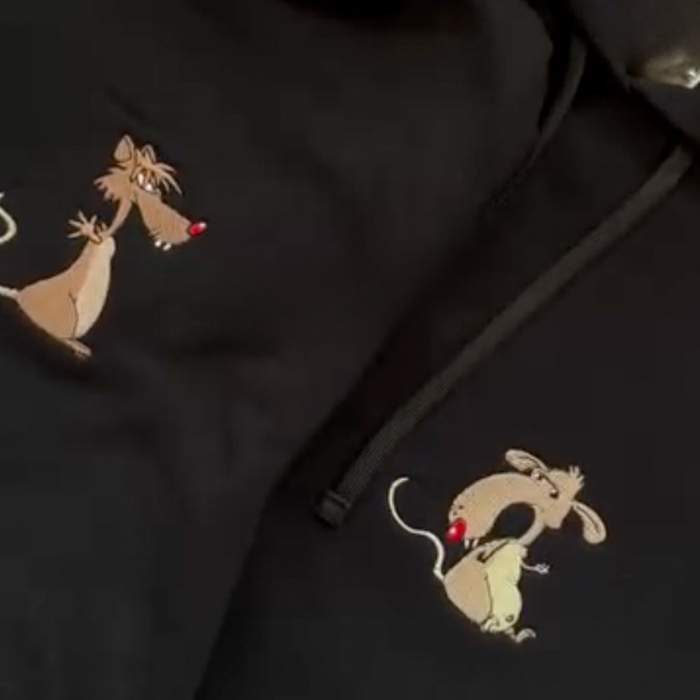 Animated Embroidery Hoodie