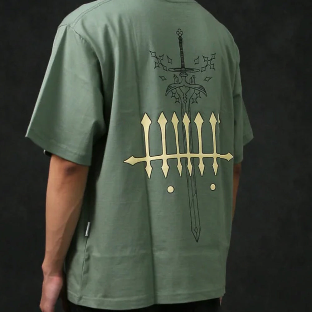 Anime Embroidered T-shirt