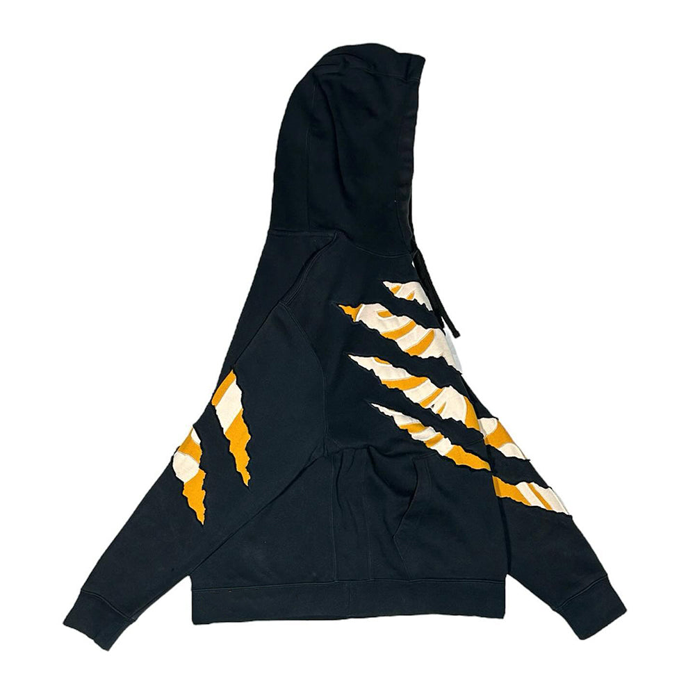 Black Skull Scratch Creative Remake Hoodie