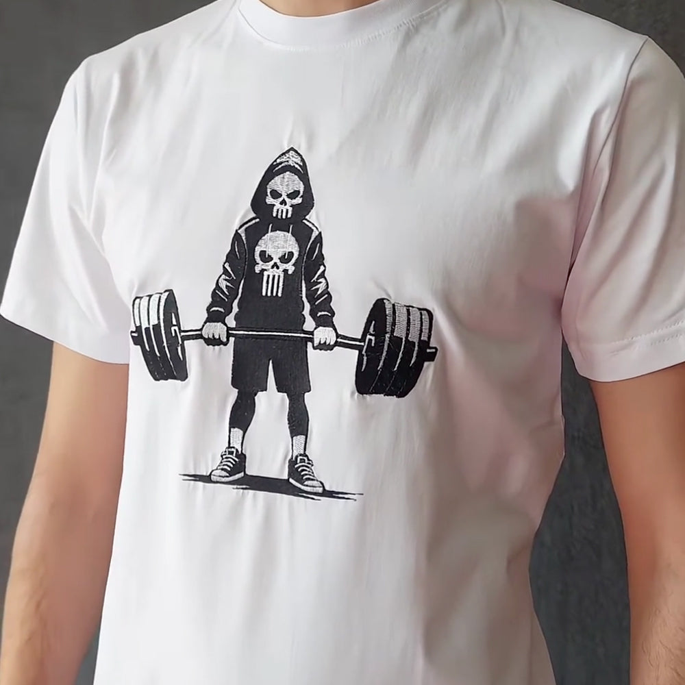 Savage Force Graphic Embroidered T-shirt
