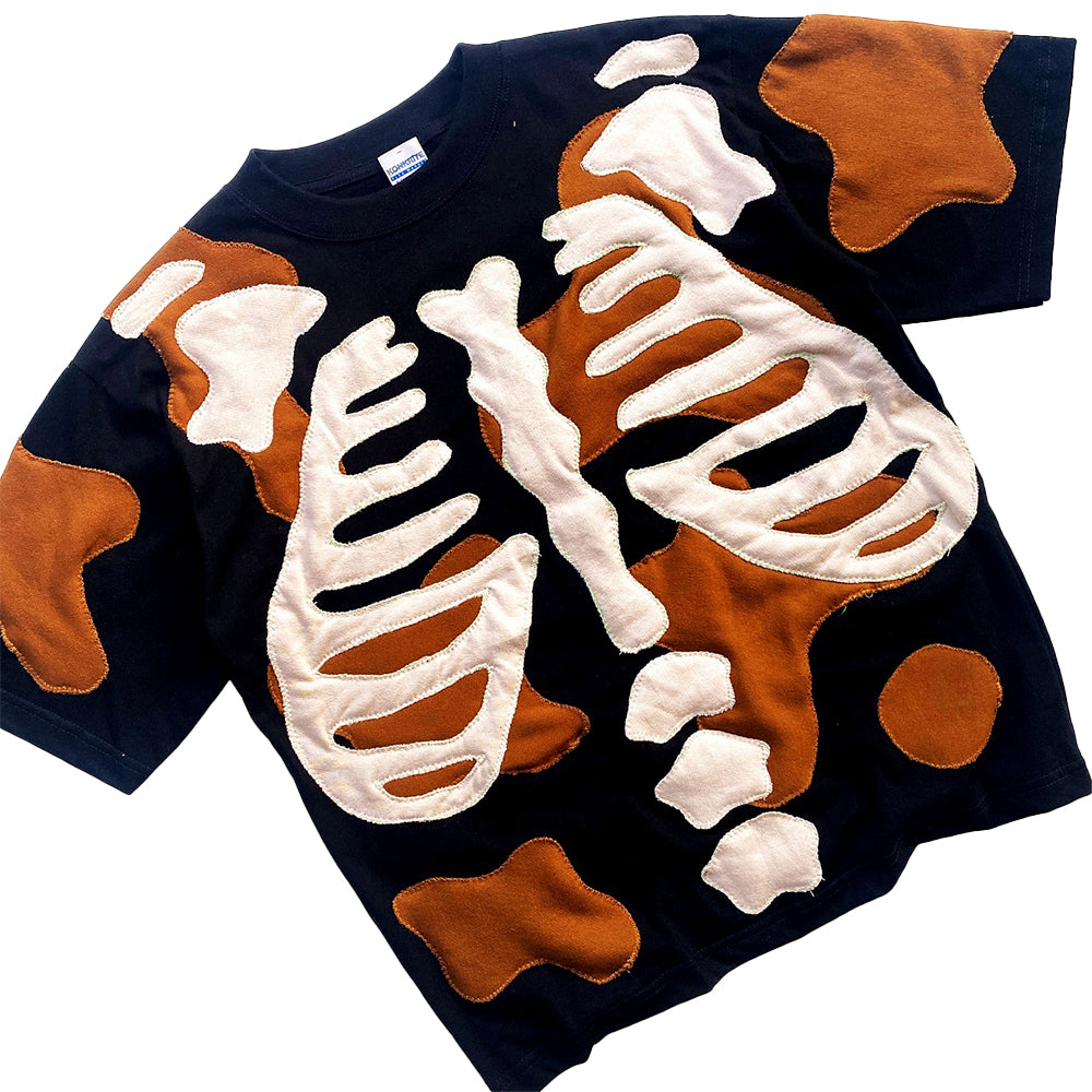 Cut and Sew Skull T-Shirt • Spring/Summer