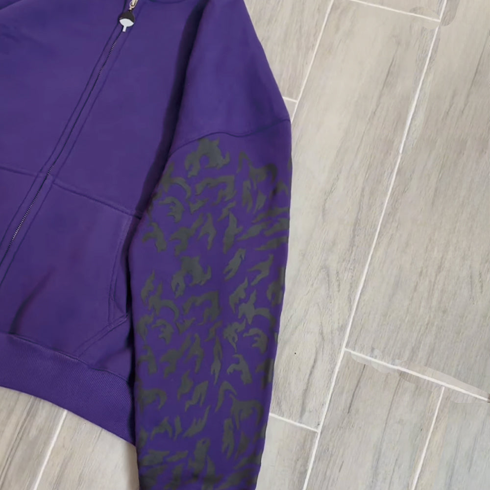 Anime Elements Zip Hoodie