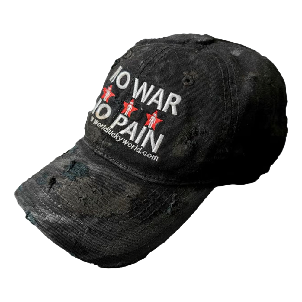 No War No Pain Vintage Embroidered Baseball Cap