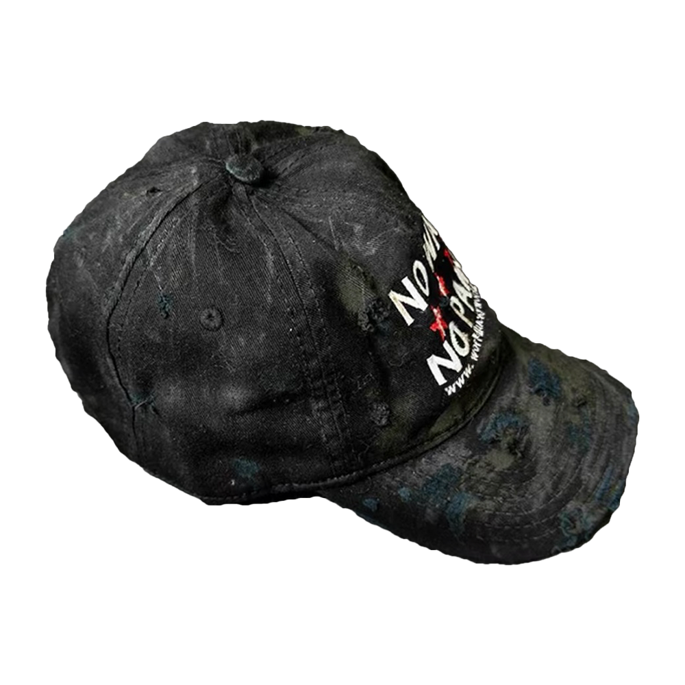 No War No Pain Vintage Embroidered Baseball Cap