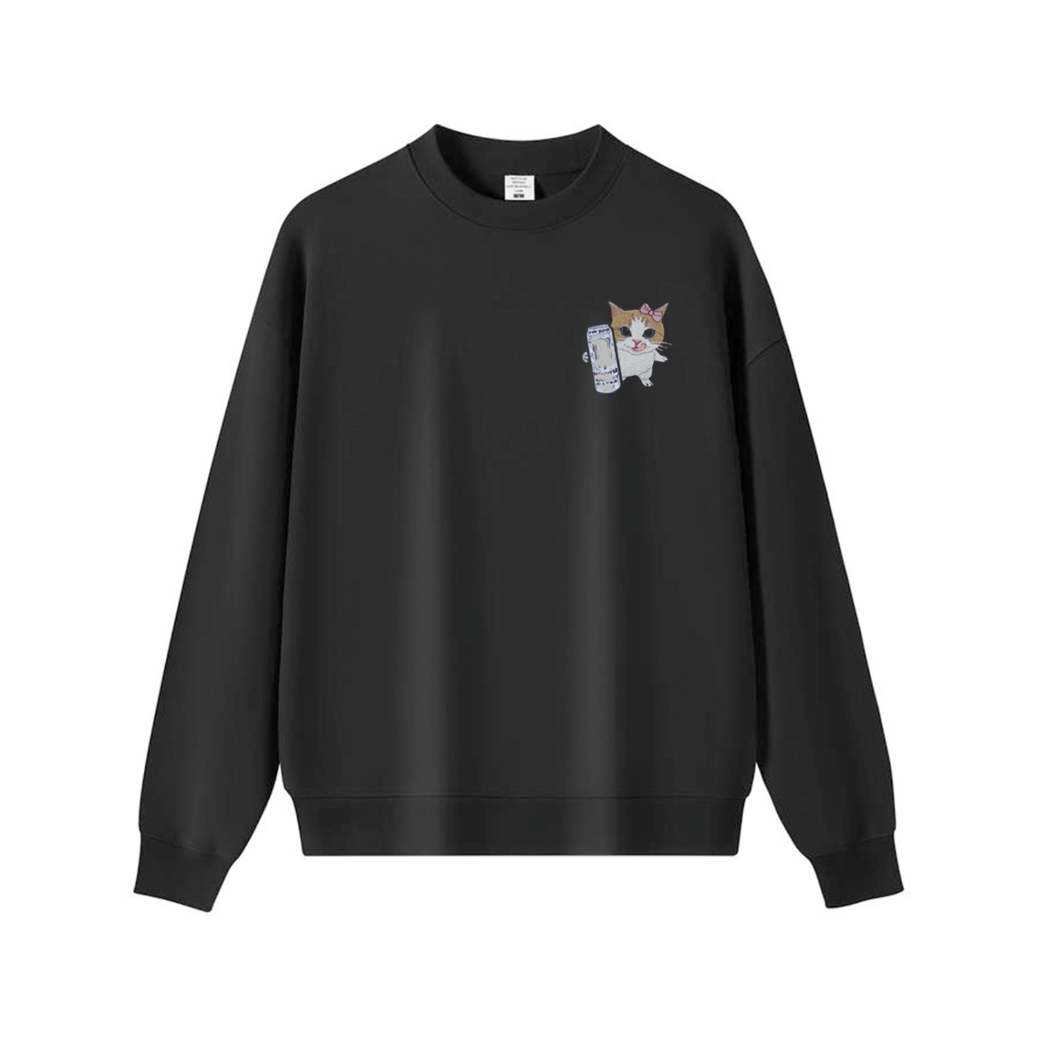 Meowster Energy T-shirt Sweatshirt Hoodie（Black）