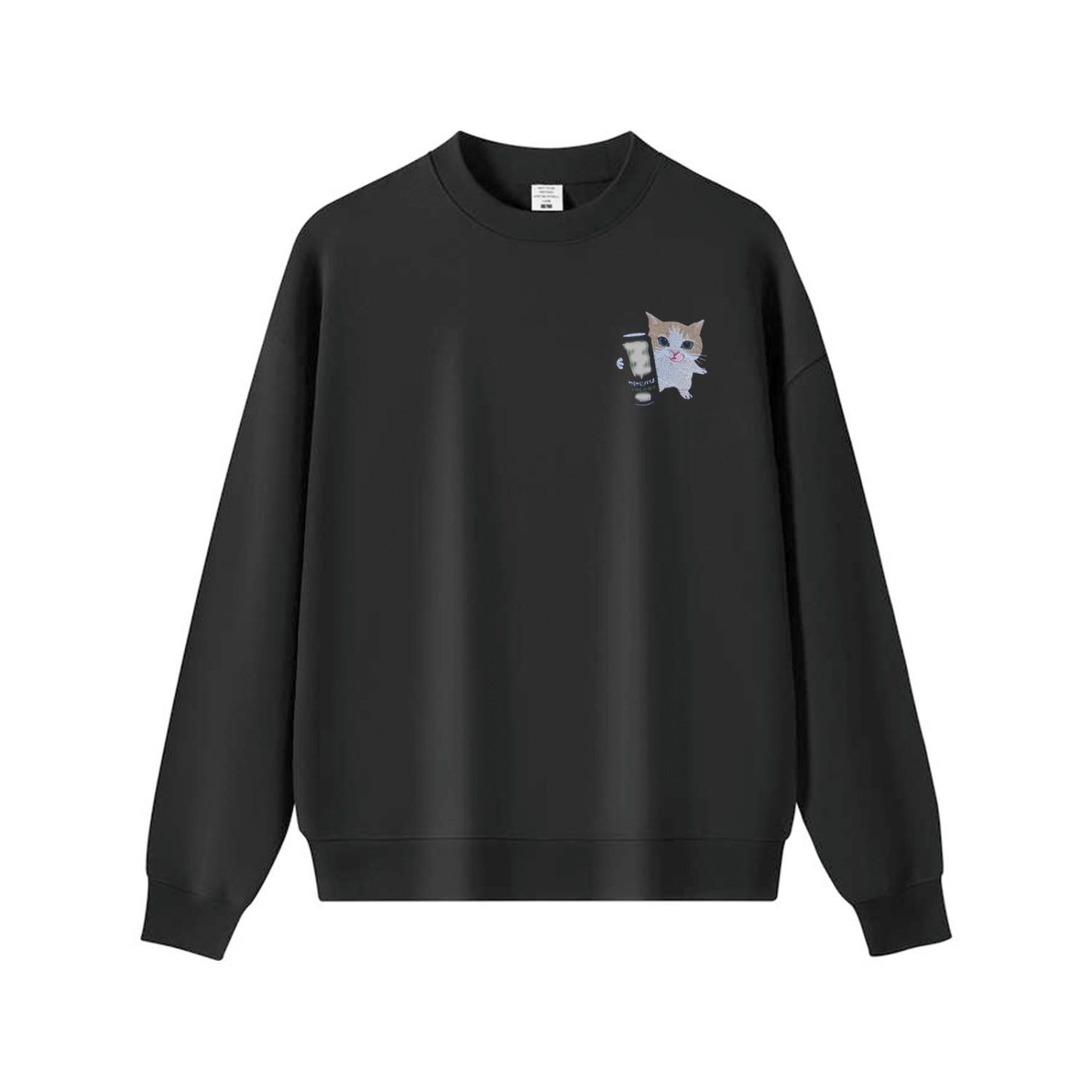 Meowster Energy T-shirt Sweatshirt Hoodie（Black）
