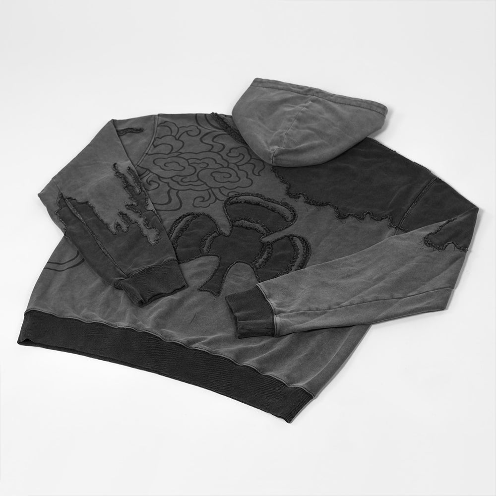 Colorblock Patchwork Hoodie