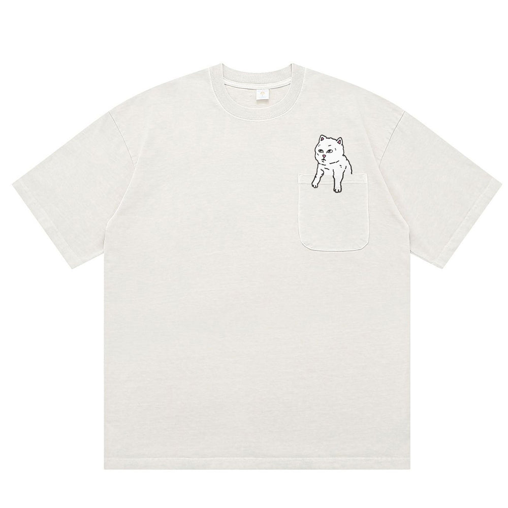 Playful Kitty Graphic T-Shirt
