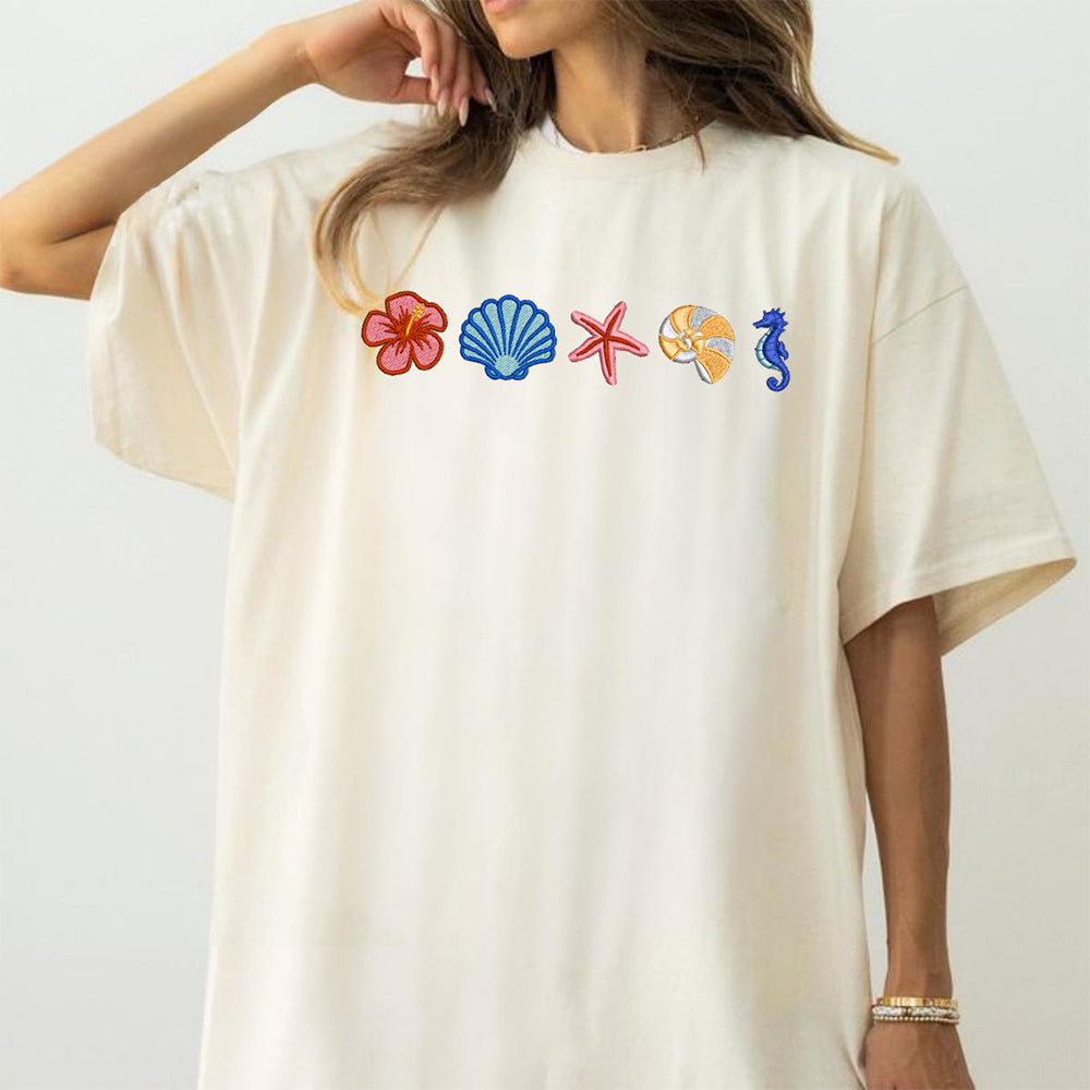 Coastline Logo Embroidered T-shirt