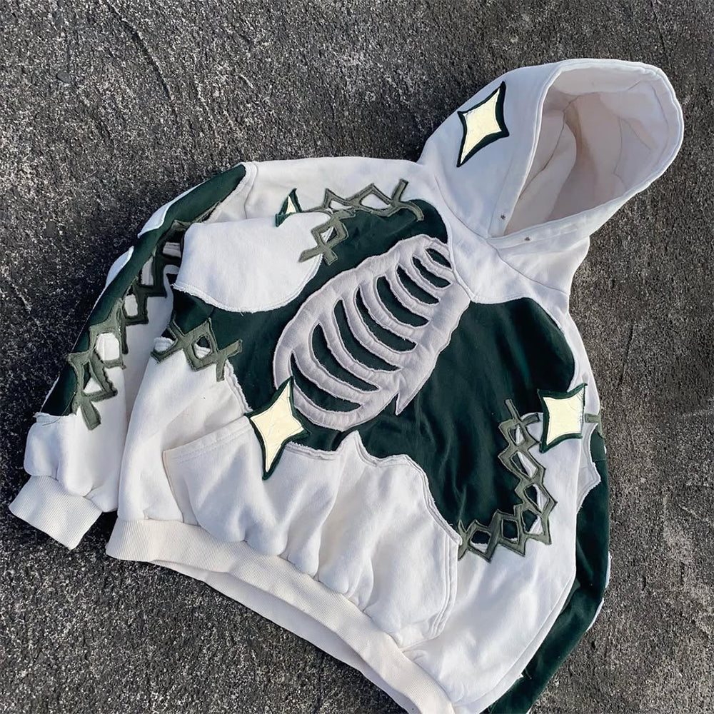 Cut-and-Sewn Hoodie