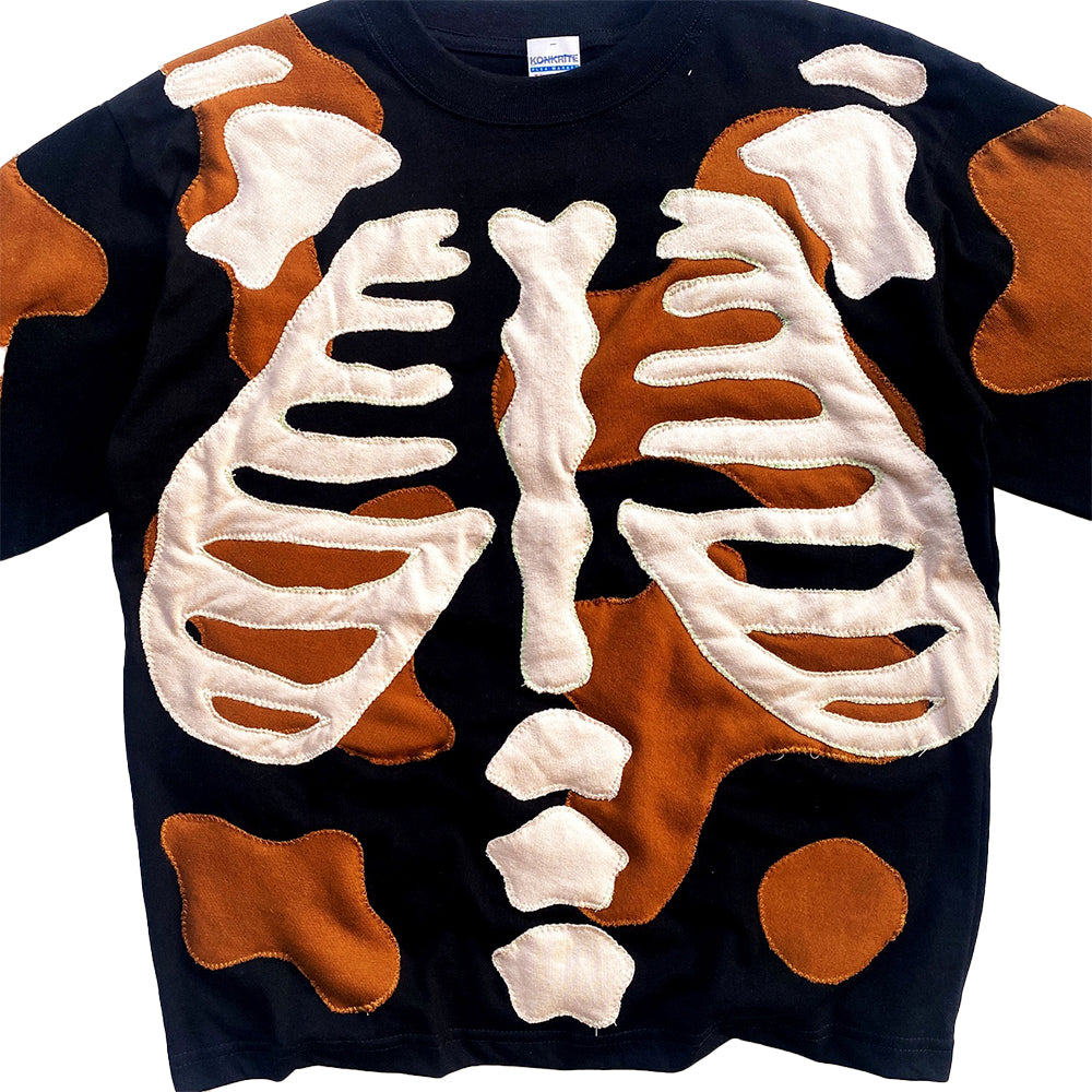 Cut and Sew Skull T-Shirt • Spring/Summer