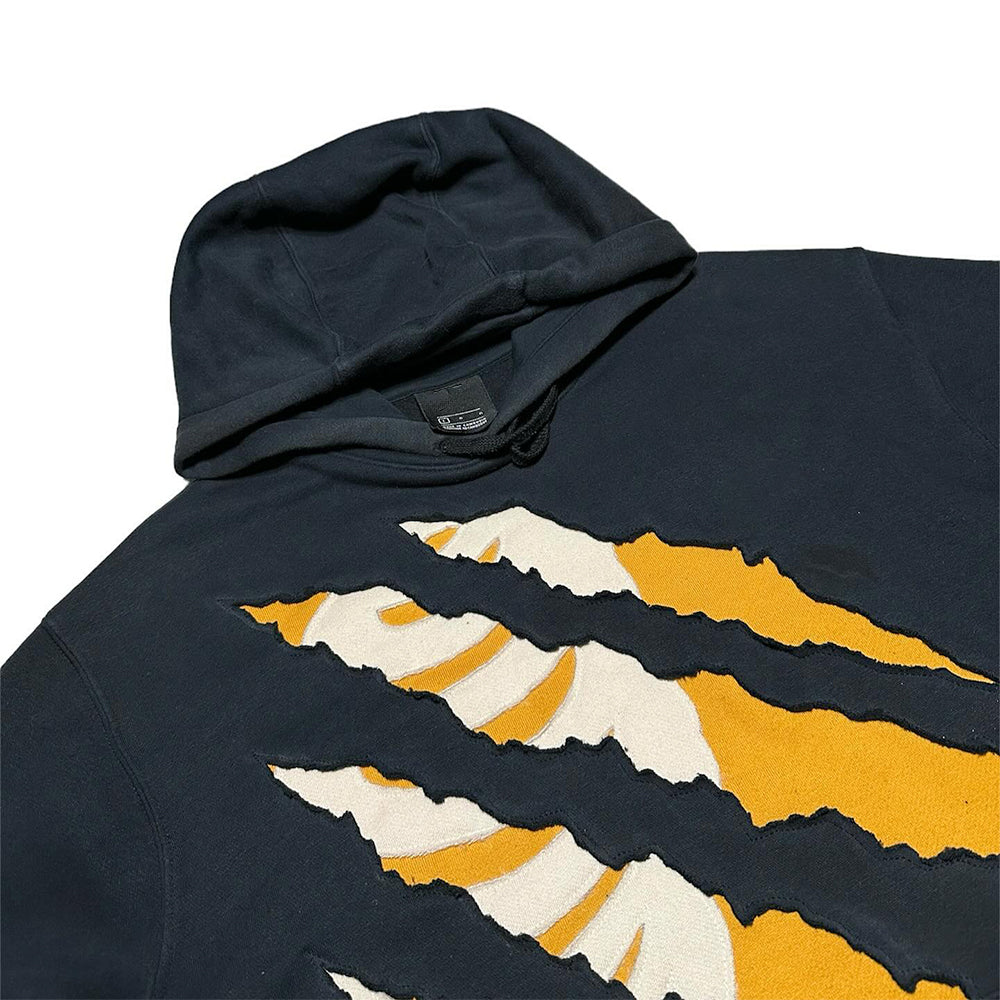 Black Skull Scratch Creative Remake Hoodie