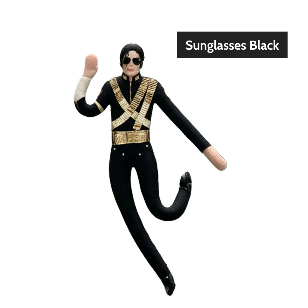 MJ Inspired Abstract Poseable Doll