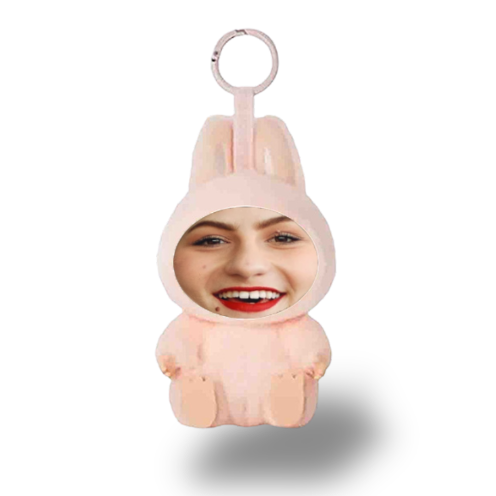 Custom Yebubu (Version 2) Plush Keychain – Personalized Face in Different Colors