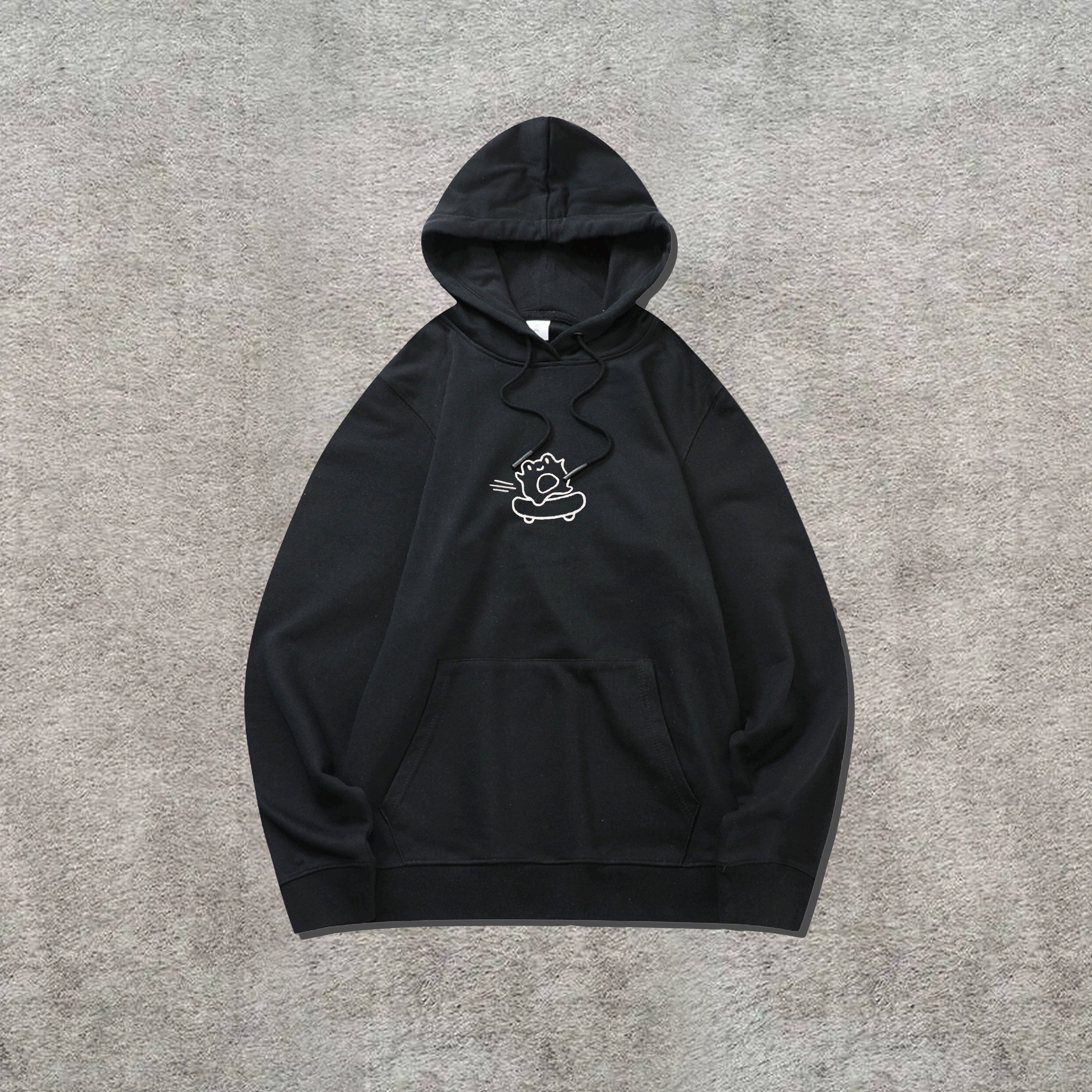 Embroidered Couple Hoodies