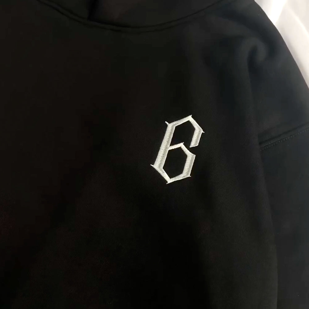 Embroidered Anime-Inspired Fashion Hoodie