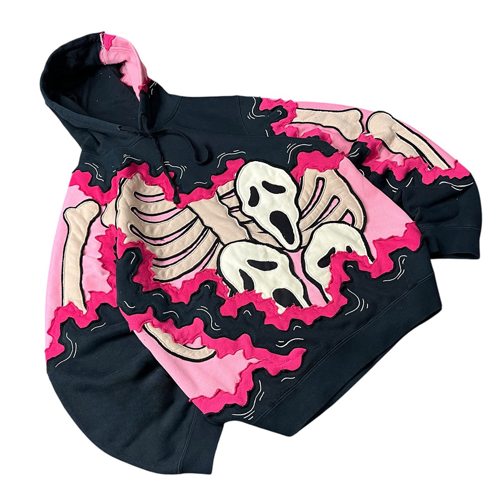Skull Scream Cut and Sewn Hoodie