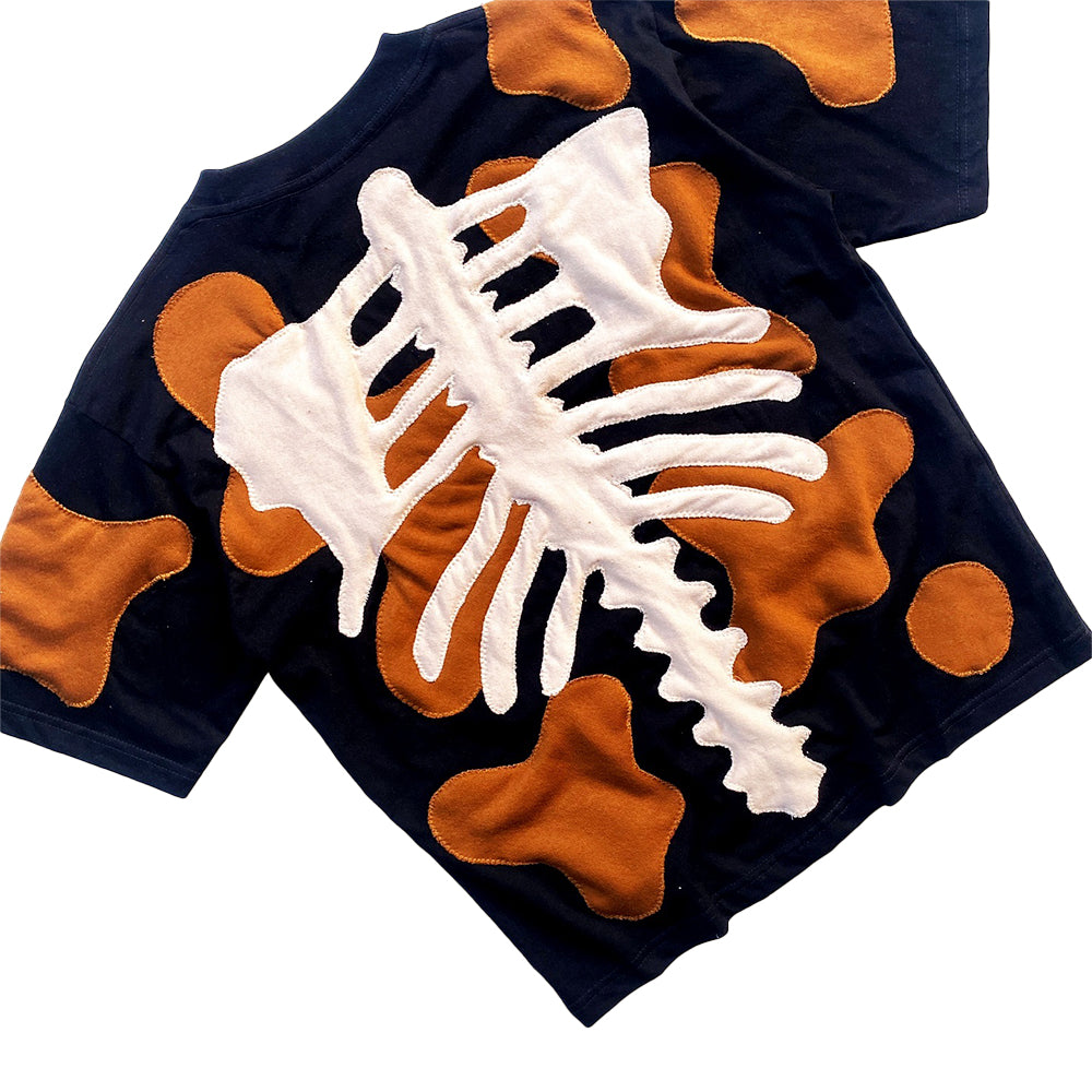 Cut and Sew Skull T-Shirt • Spring/Summer