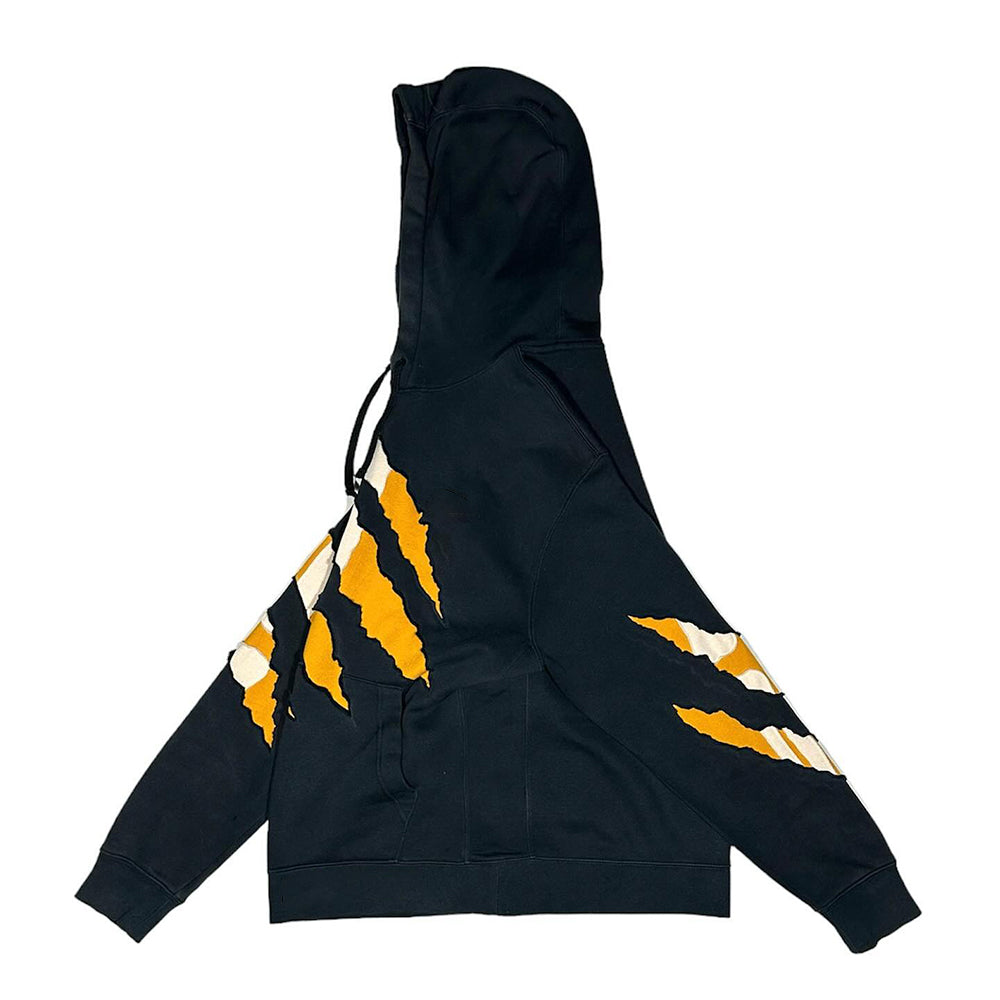 Black Skull Scratch Creative Remake Hoodie