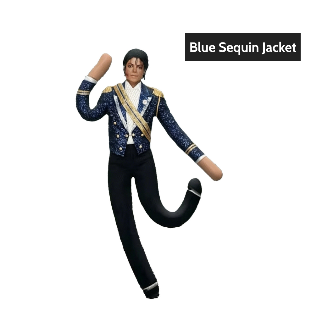MJ Inspired Abstract Poseable Doll