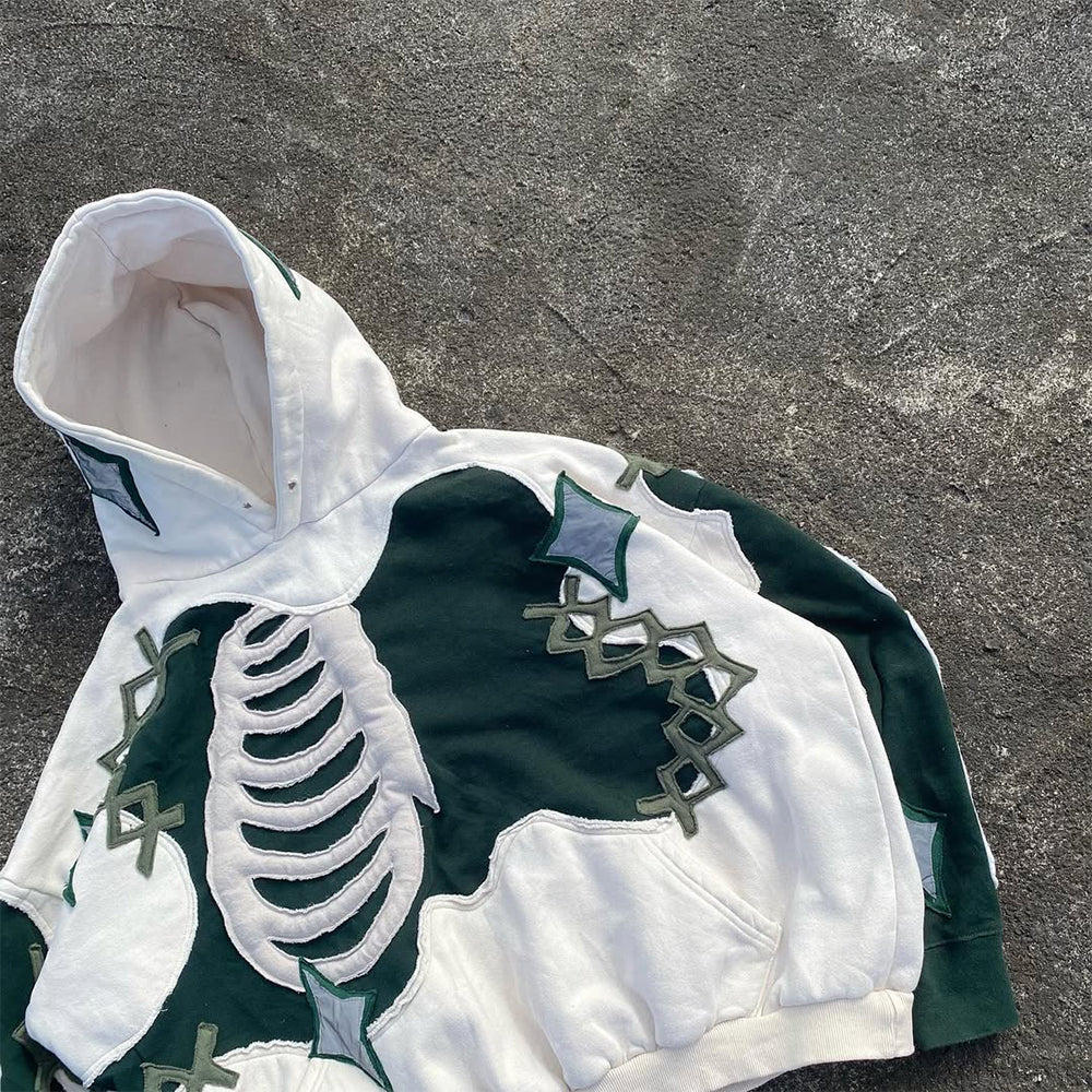 Cut-and-Sewn Hoodie