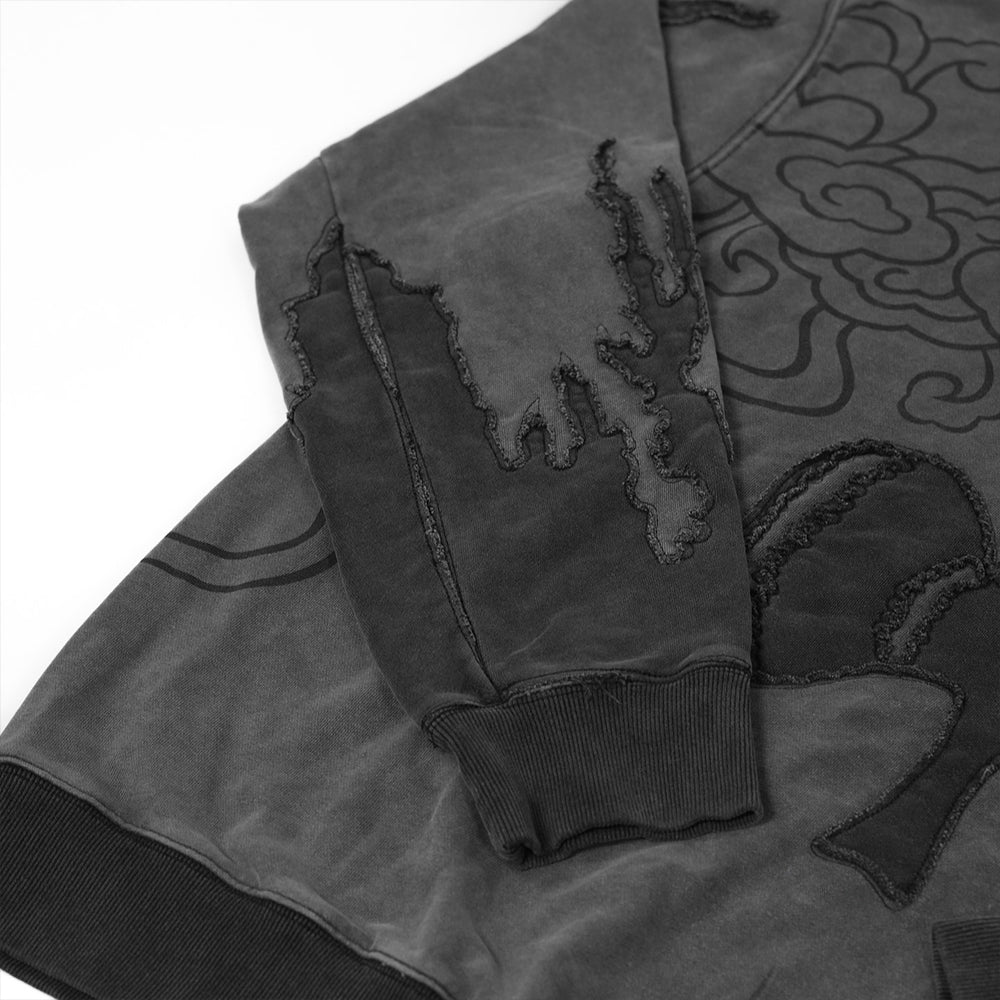 Colorblock Patchwork Hoodie