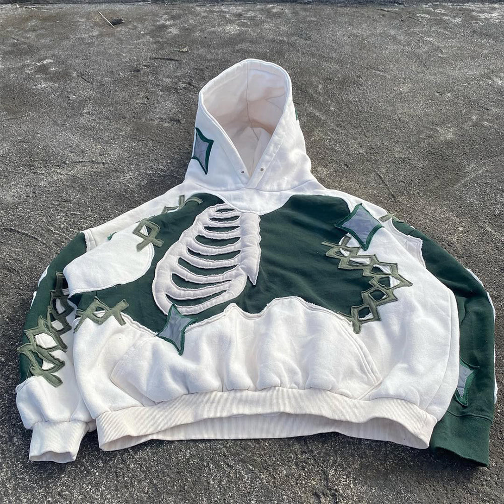 Cut-and-Sewn Hoodie