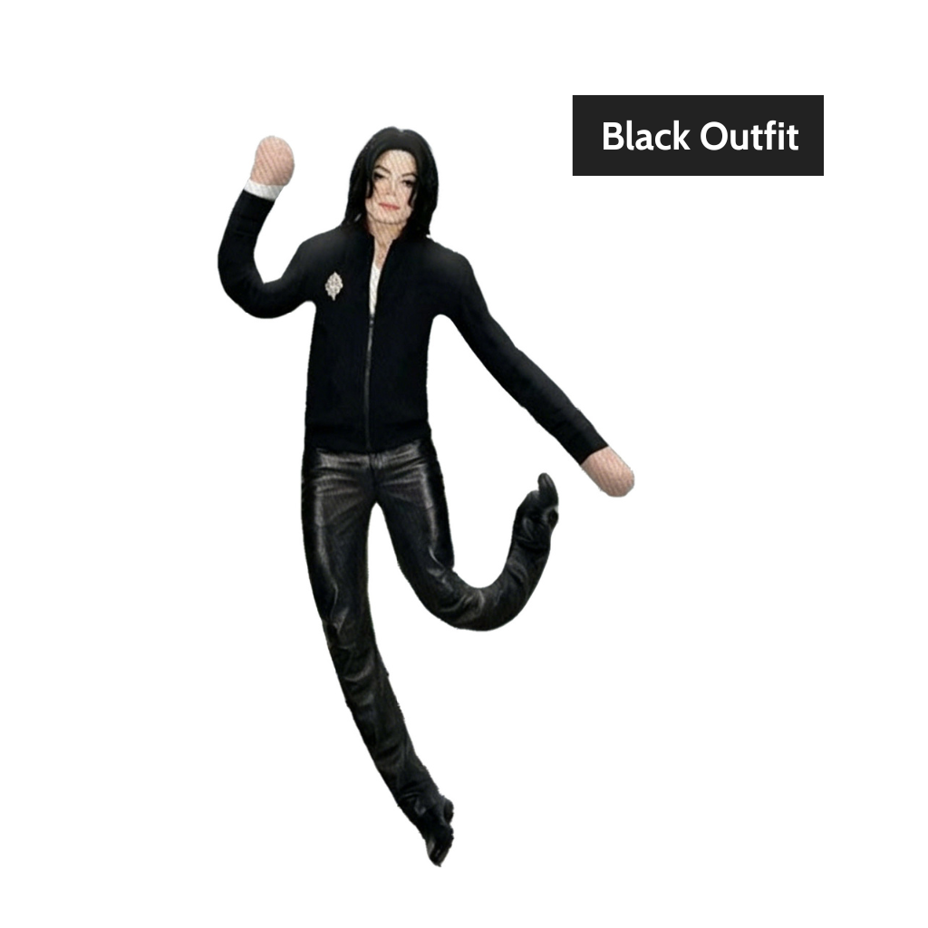 MJ Inspired Abstract Poseable Doll
