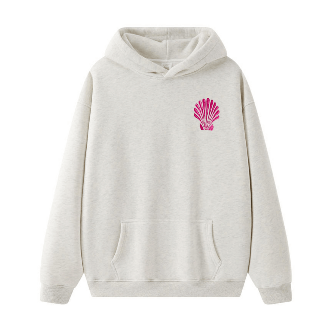 Embroidered Surfboard Floral Hoodie