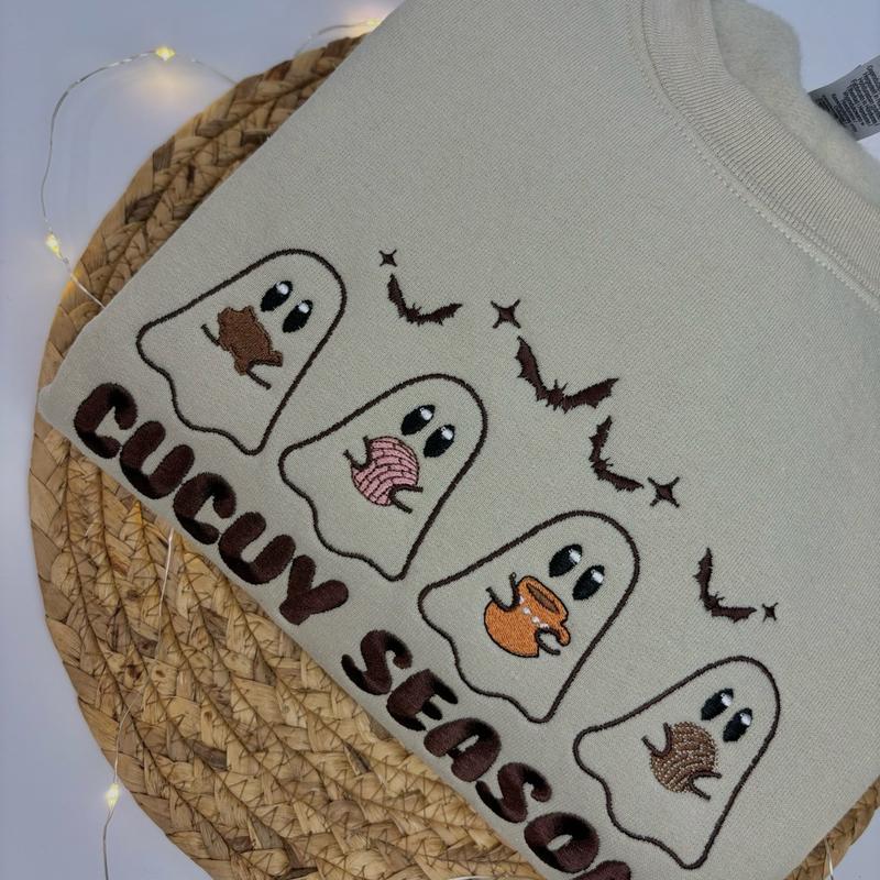 Sand Cucuy Season Embroidered Sweatshirt