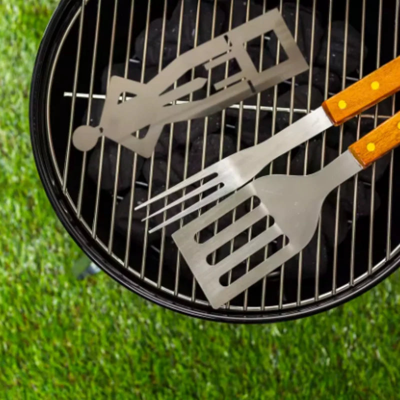 Funny Sausage BBQ Grill Holder Set