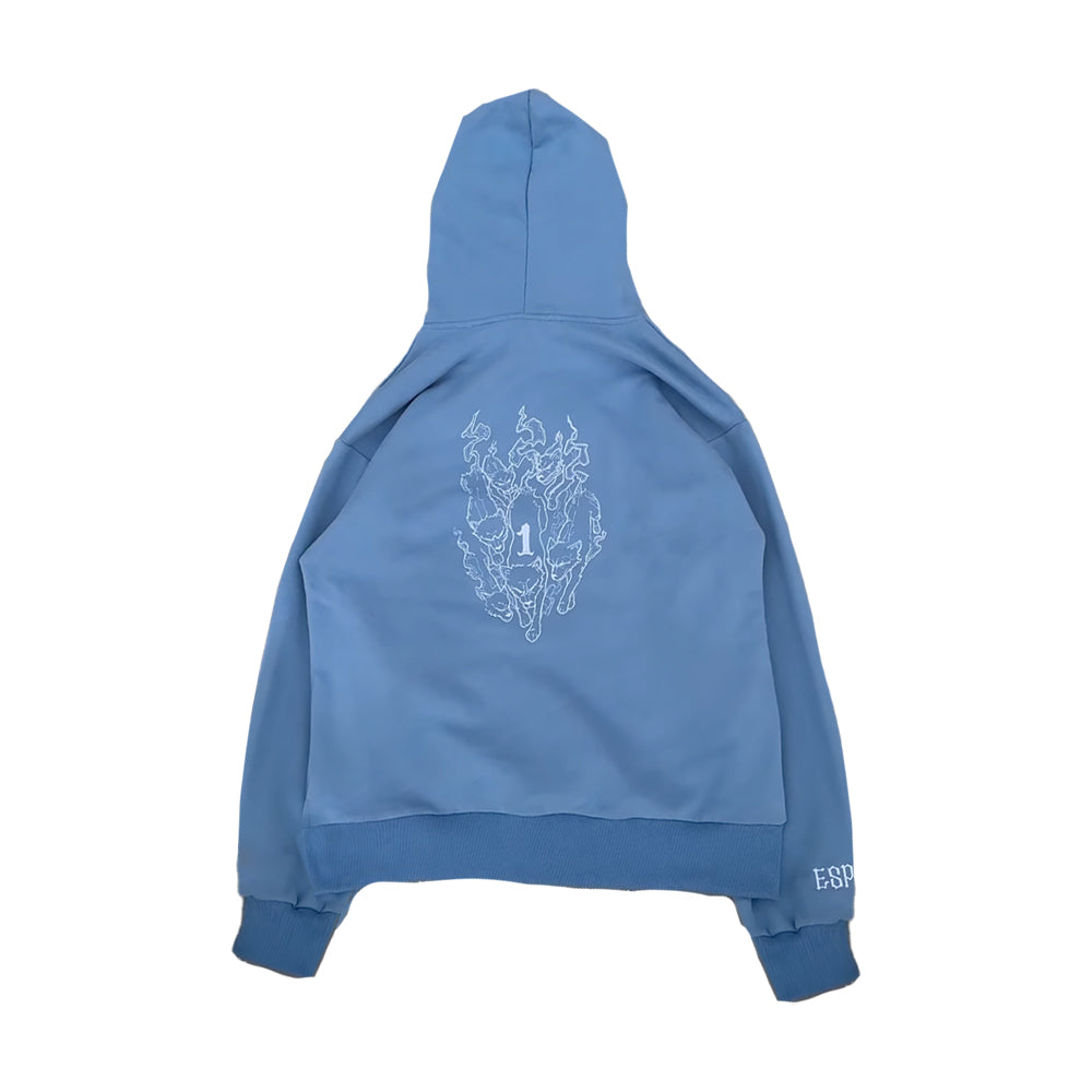 Premium Embroidered Anime Hoodie