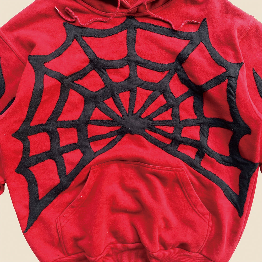 Spider Element Cracked Hoodie