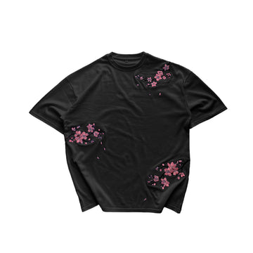 Embroidered Cherry Blossom Tee