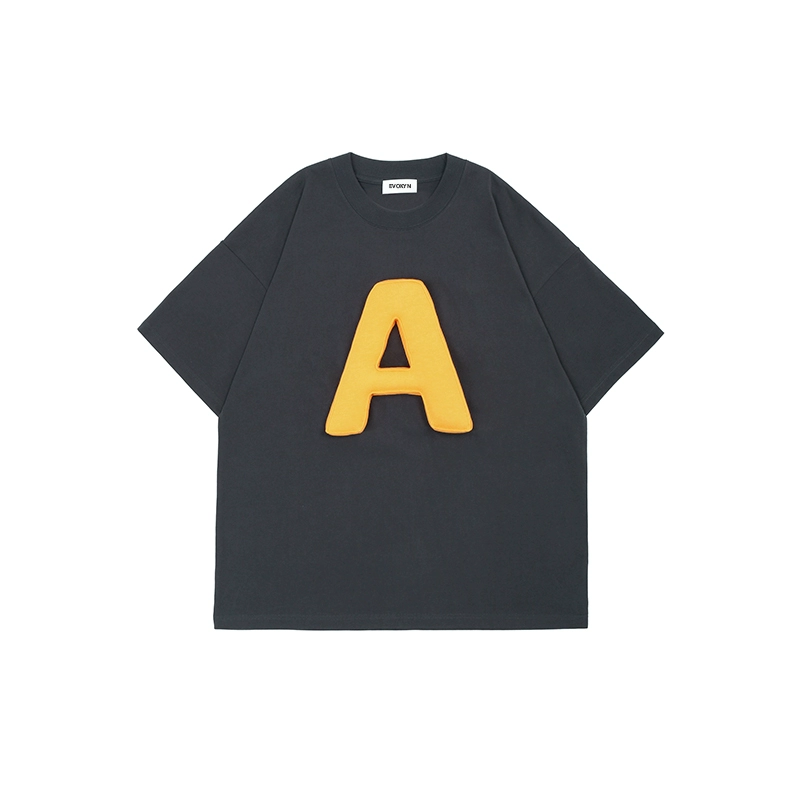 Alphabet 3D Style A to Z Letter Graphic T-Shirt