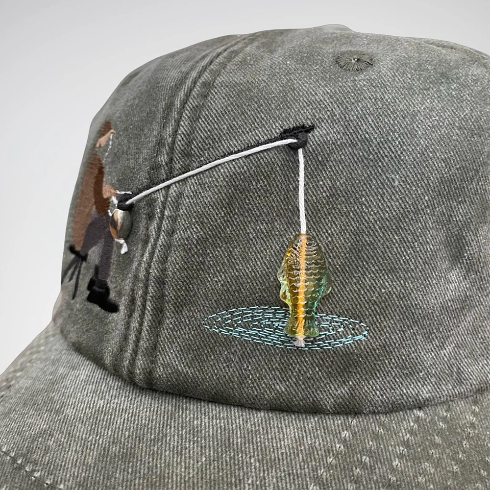 Embroidered Fisherman Hat